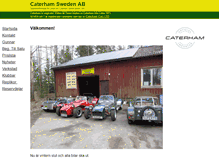 Tablet Screenshot of caterham.se